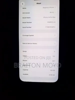 Apple iPhone 14 Pro Max 128 GB Purple