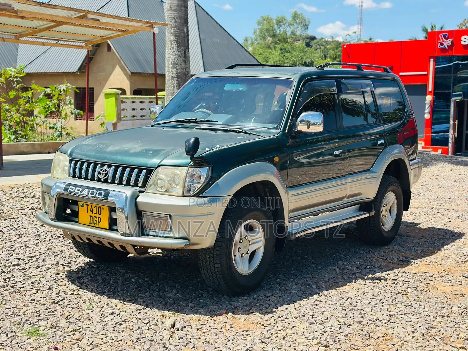 Toyota Land Cruiser Prado 1998 Green