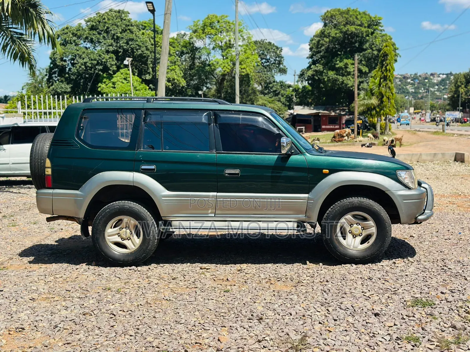 Toyota Land Cruiser Prado 1998 Green