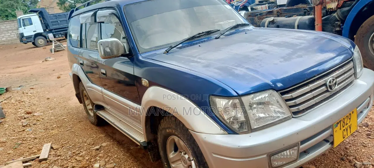Toyota Land Cruiser Prado 1997 Blue