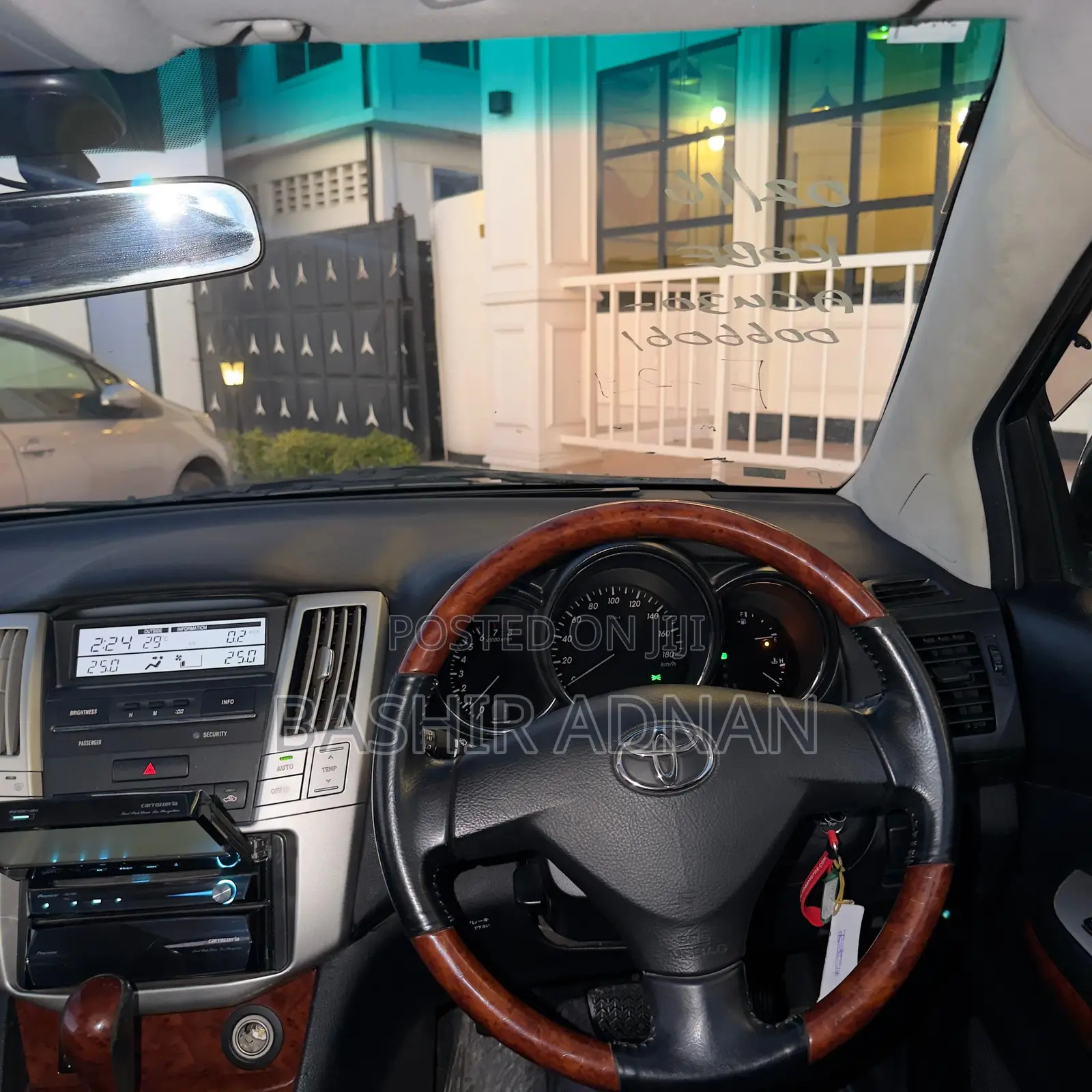 Toyota Harrier 2007 Black