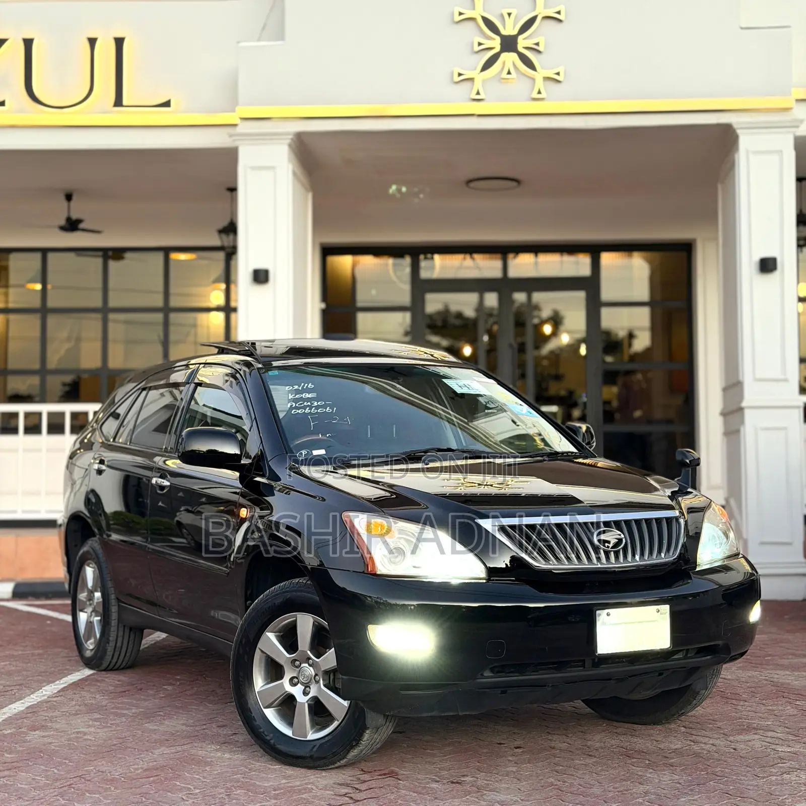 Toyota Harrier 2007 Black