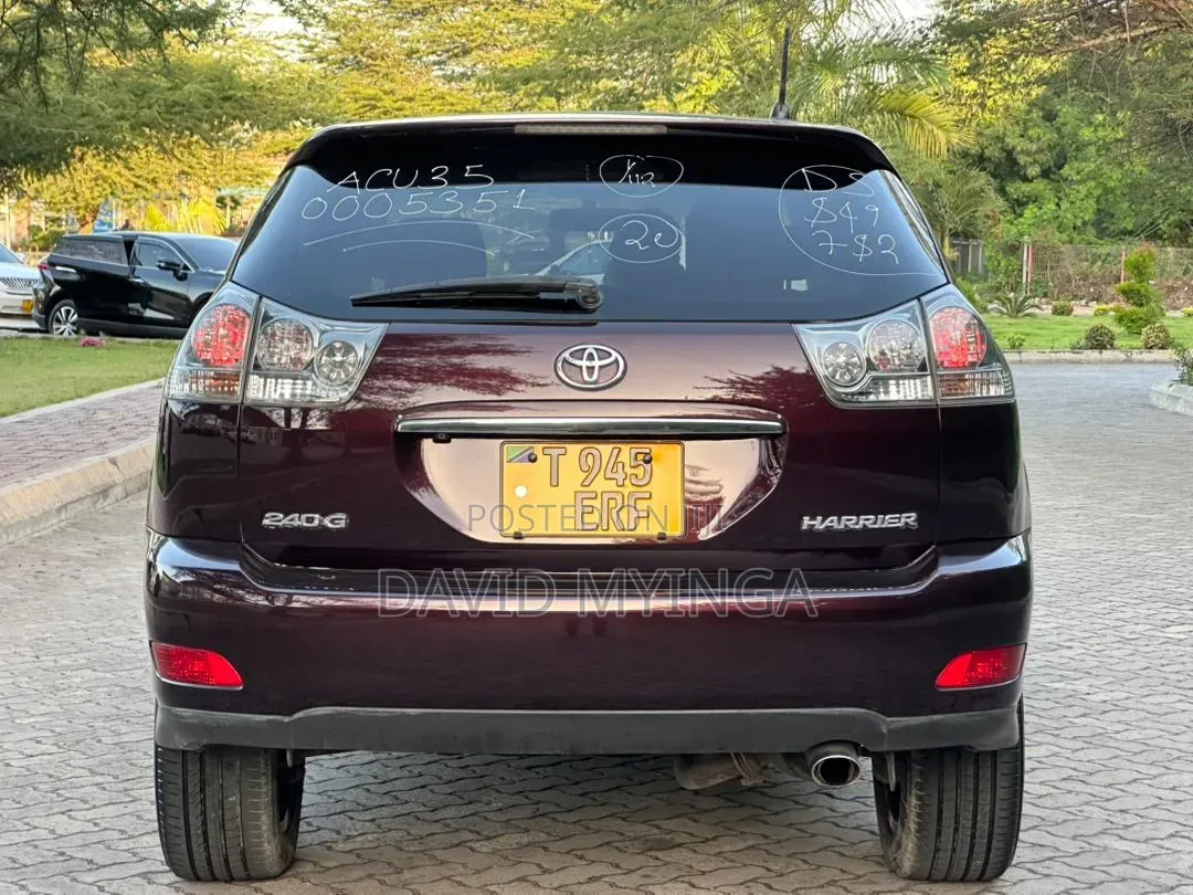 Toyota Harrier 2005 Burgundy