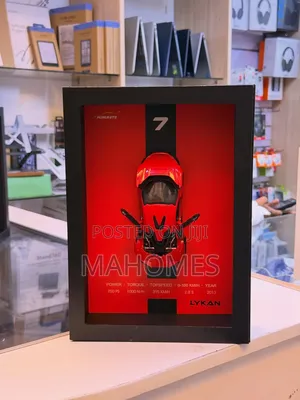 Wall and House Decoration Cars 3d