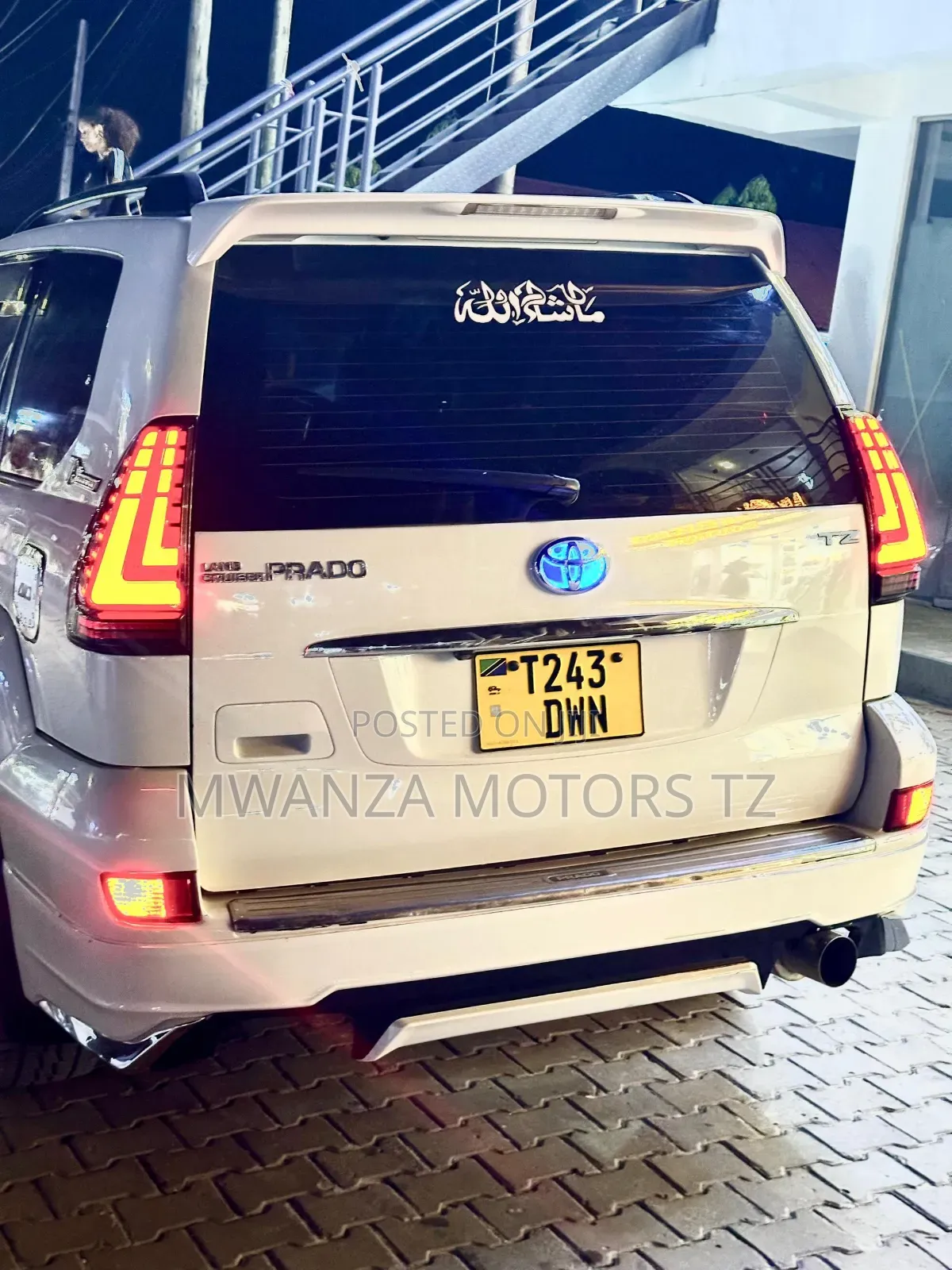 Toyota Land Cruiser Prado 2008 White