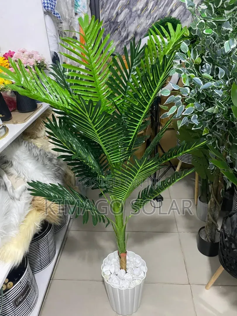 Pendezesha Ofisi Au Nyumba Yako Na Mti Wa Kijani Wa Bandia
