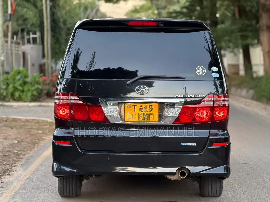 Toyota Alphard 2007 Black