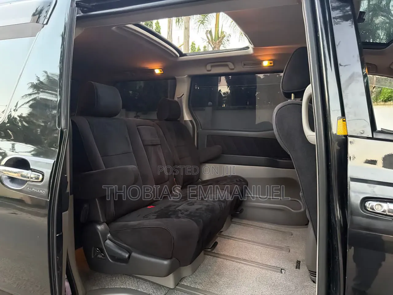 Toyota Alphard 2007 Black