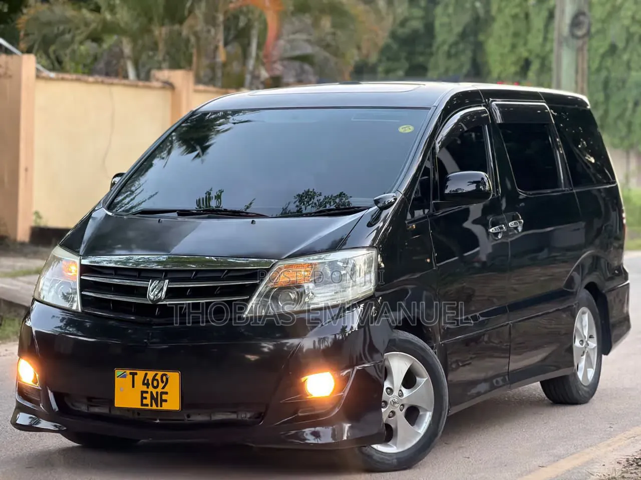 Toyota Alphard 2007 Black