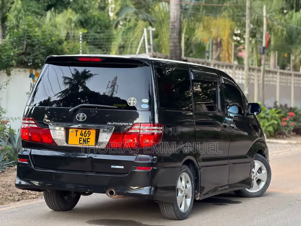 Toyota Alphard 2007 Black