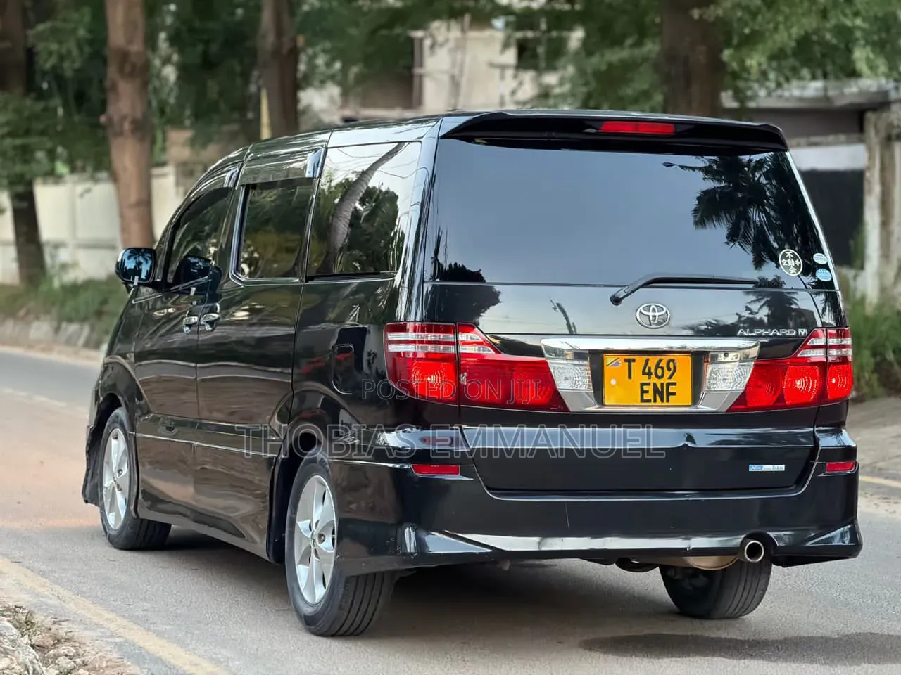 Toyota Alphard 2007 Black