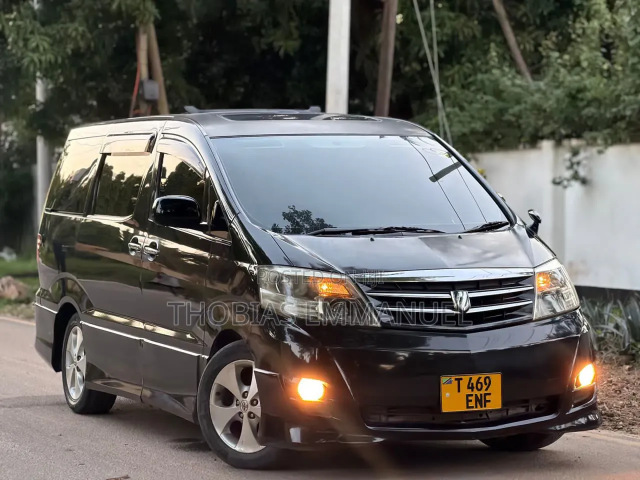 Toyota Alphard 2007 Black
