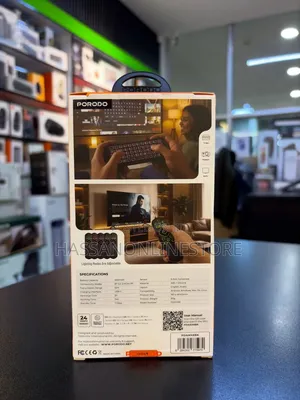 Porodo Miko Mini Keyboard 6-axis Gyro Sensor - Black