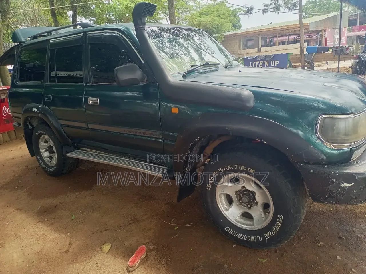 Toyota Land Cruiser 1995 Green