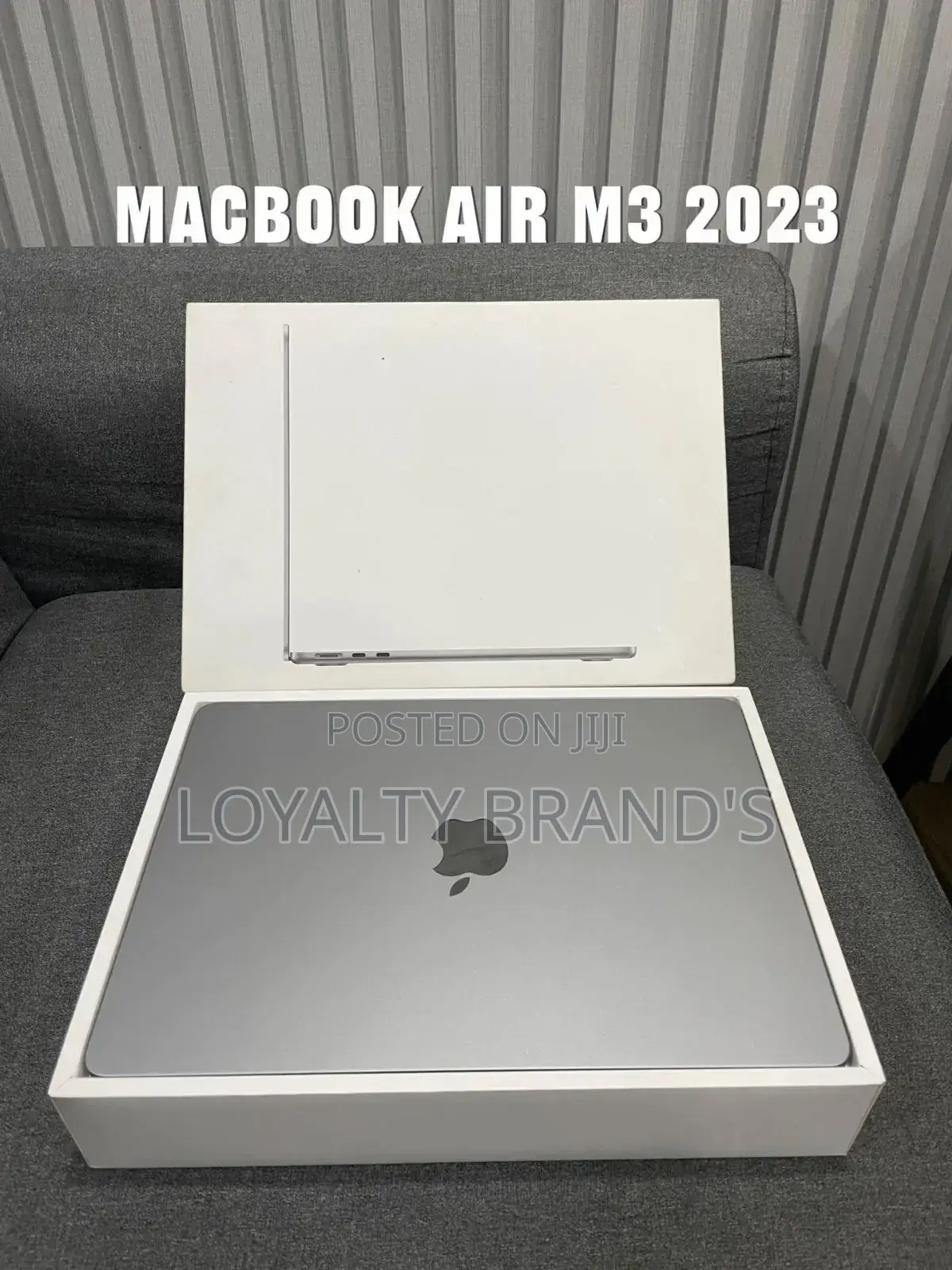 New Laptop Apple MacBook Air 2024 M3 13-inch 8GB Apple M3 SSD 512GB