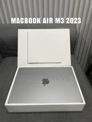 New Laptop Apple MacBook Air 2024 M3 13-inch 8GB Apple M3 SSD 512GB