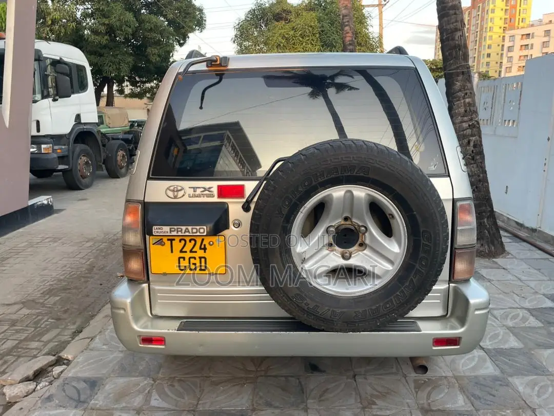 Toyota Land Cruiser Prado 1999 Silver