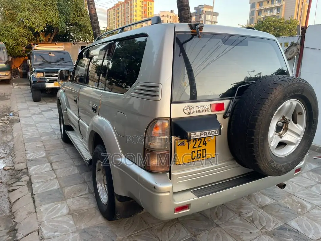 Toyota Land Cruiser Prado 1999 Silver