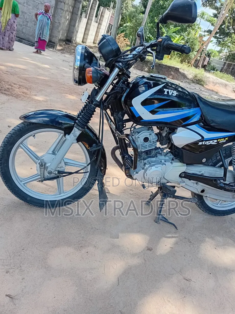 TVS HLX 125 2021 Blue