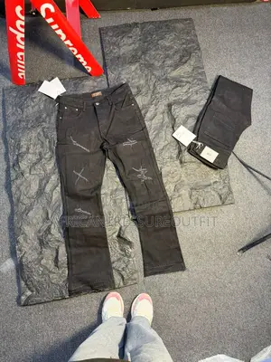 Balenciaga Wide Legs Jeans Collection Available