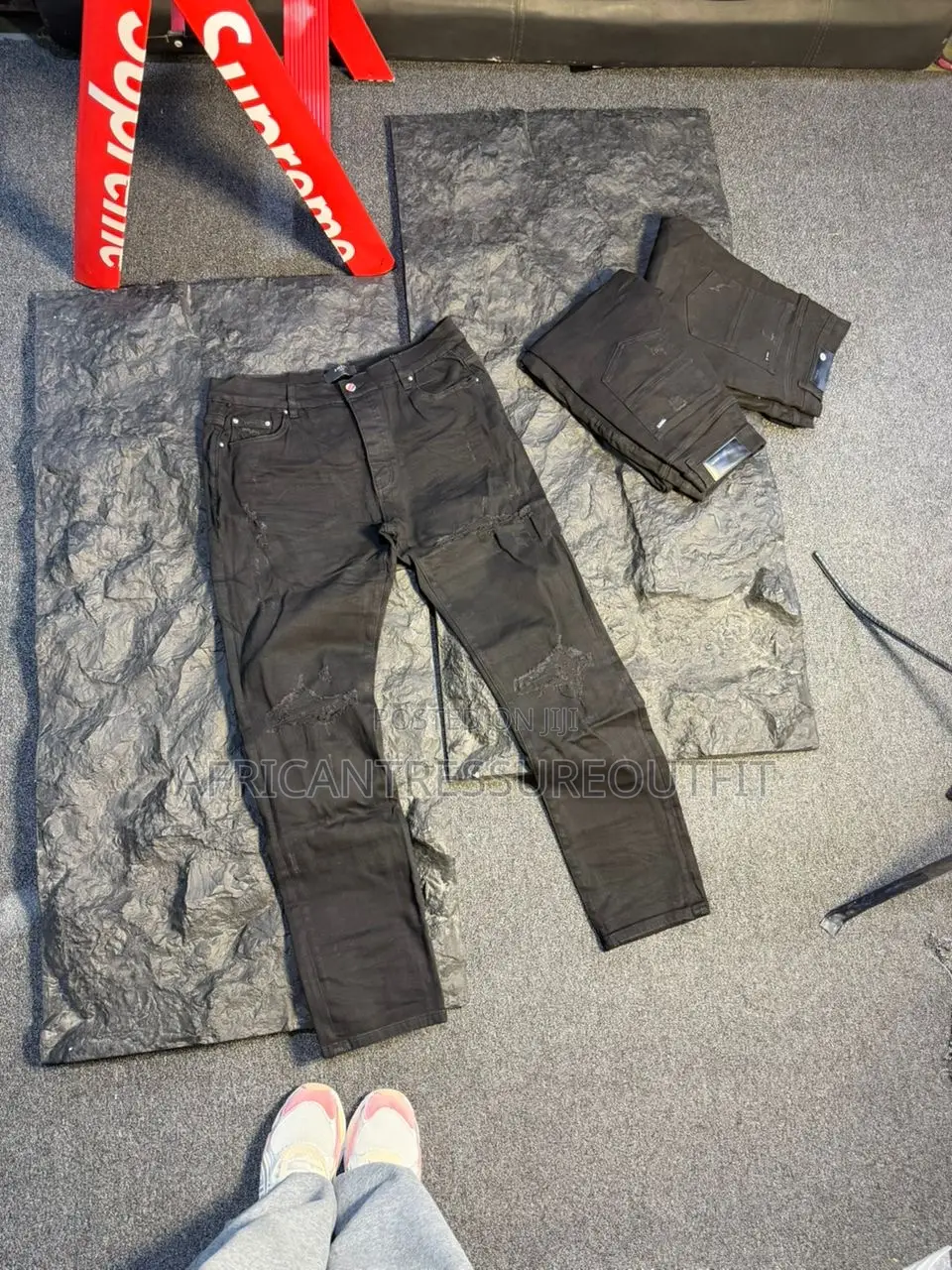 Balenciaga Wide Legs Jeans Collection Available