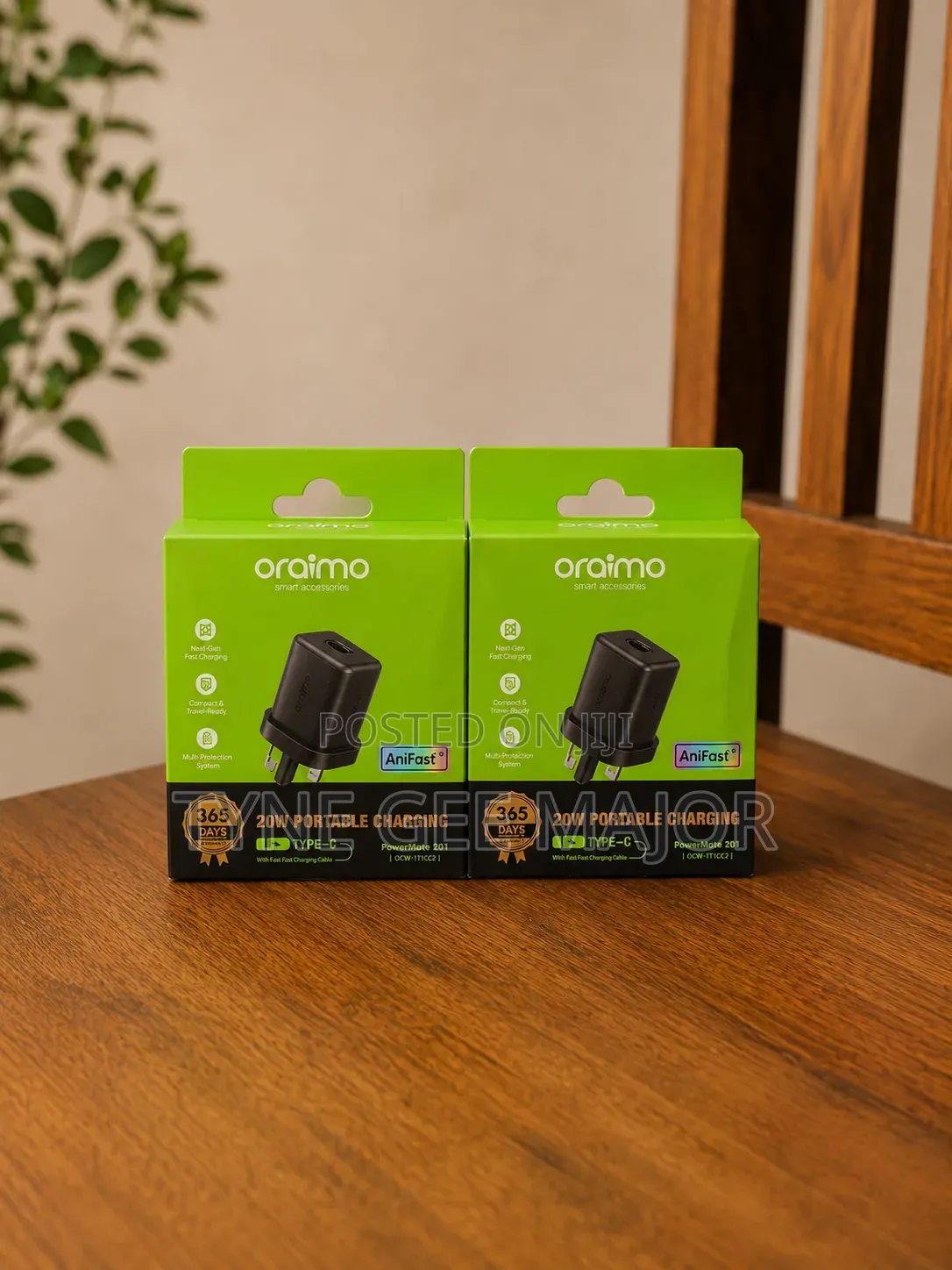 Oraimo Type C to C Fast Charger