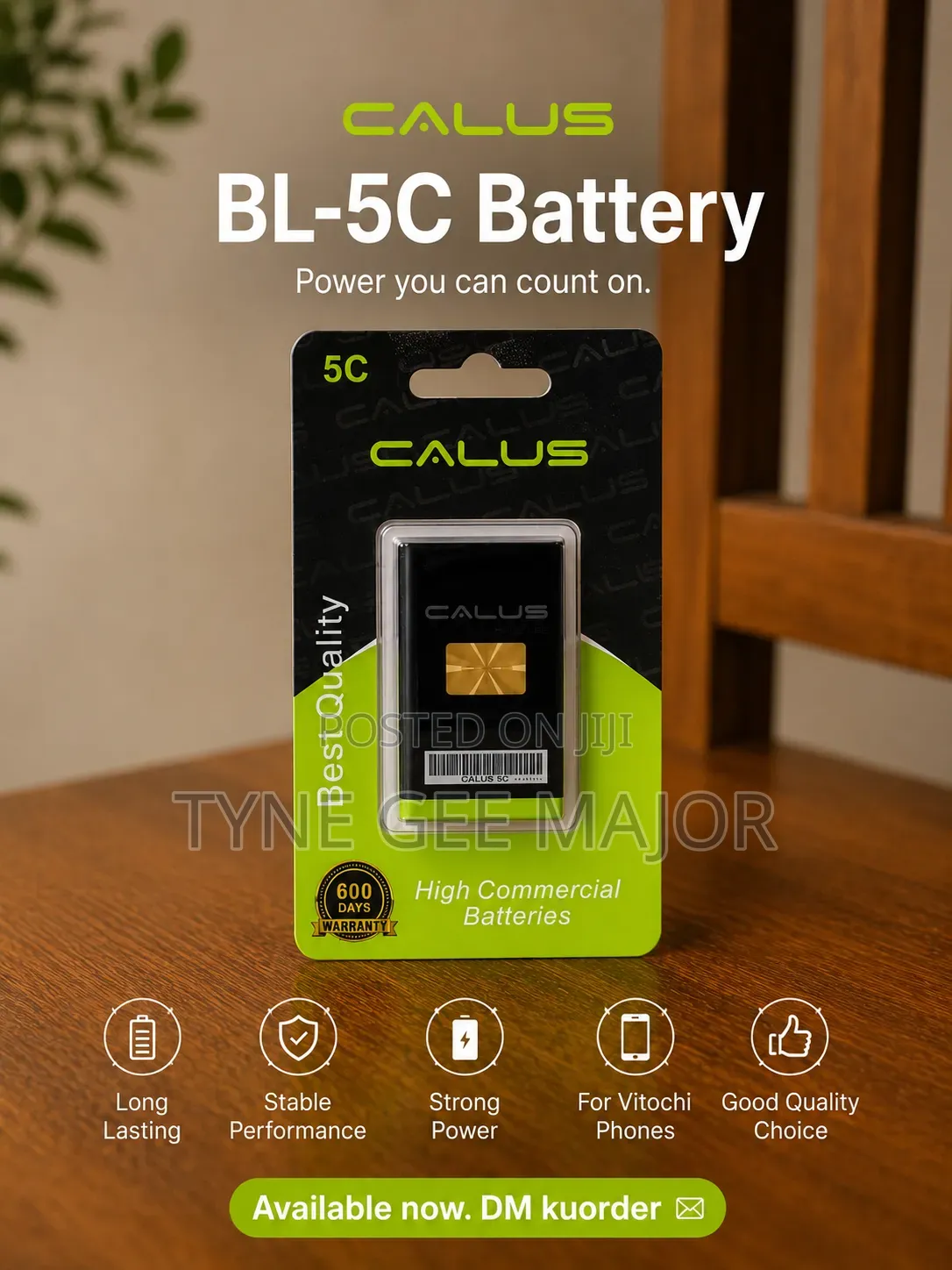 Calus Bl-5c Battery, Kwa Simu Za Vitochi