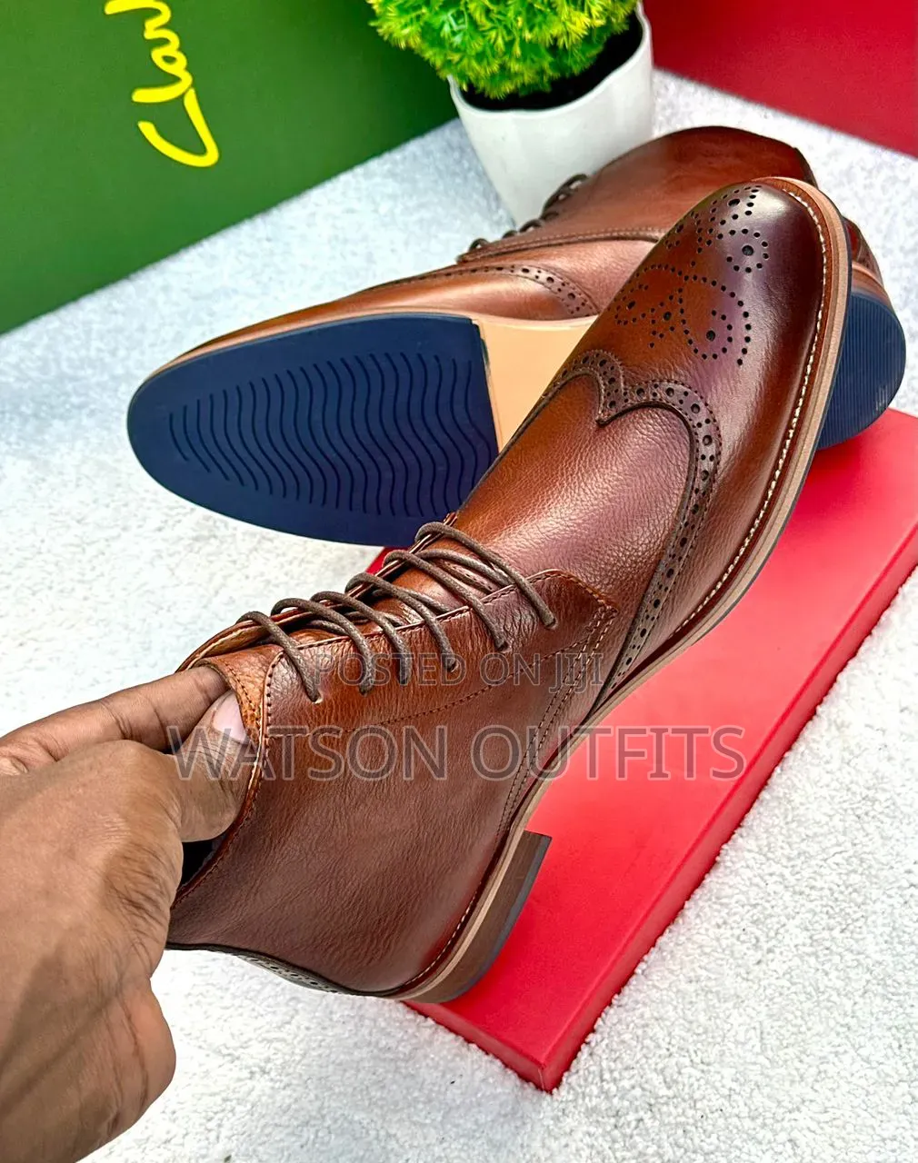 Men's Leather Shoes or Boots Leathered for Male or Men's