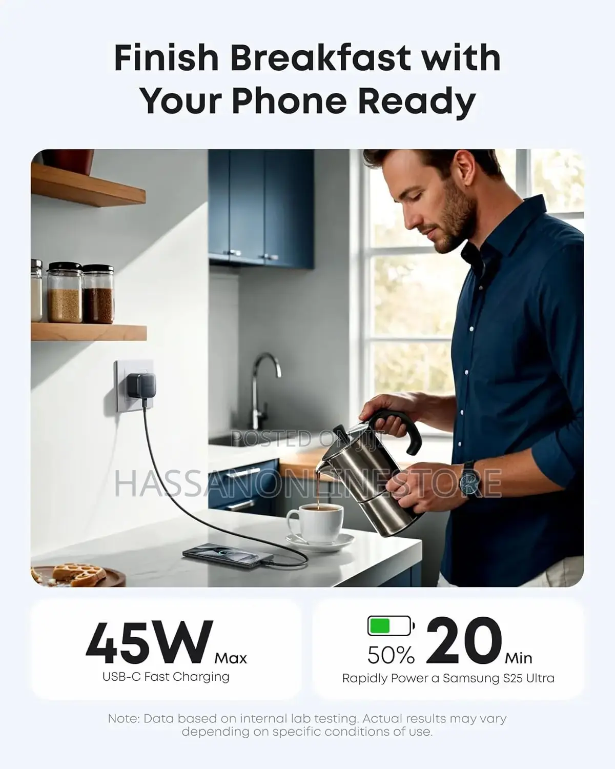 Anker Nano Usb C Charger 45w Foldable PPS Fast Charger B2692