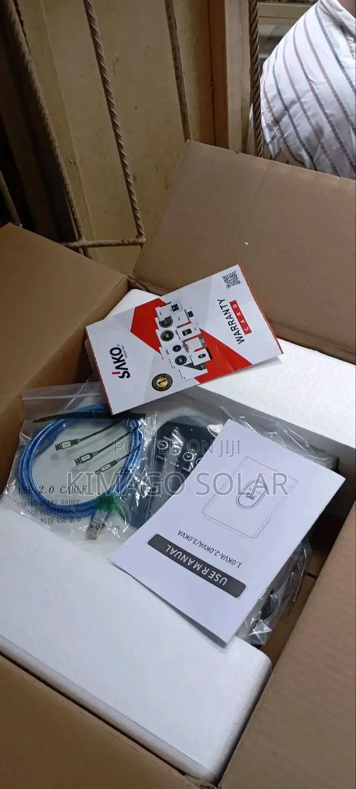 Pata Solar Inverter E-Sun 1kva 850w MPPT 40a Warranty Mwaka 1