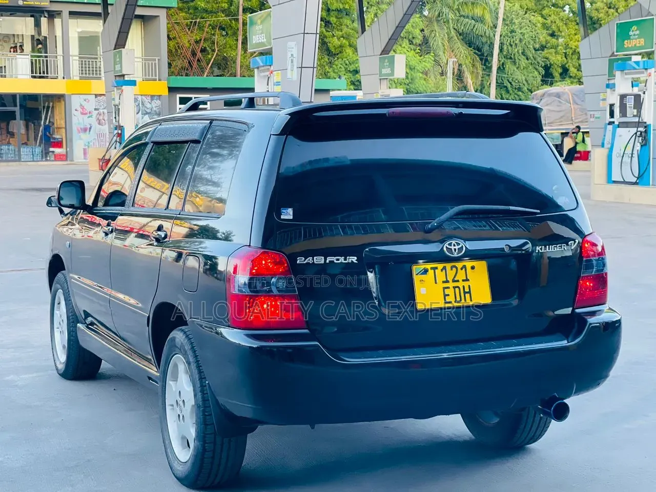Toyota Kluger 2005 Black