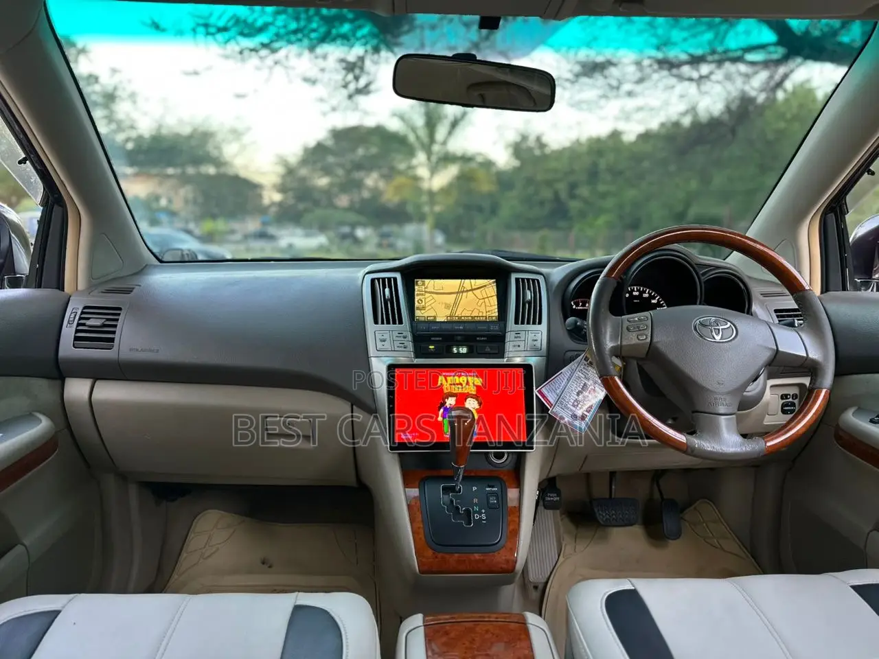 Toyota Harrier 2005 Burgundy