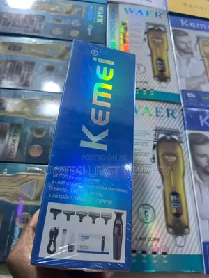 Kemei Km-1772 Professional Hair Detail Trimmer and Grooming (Recharge)