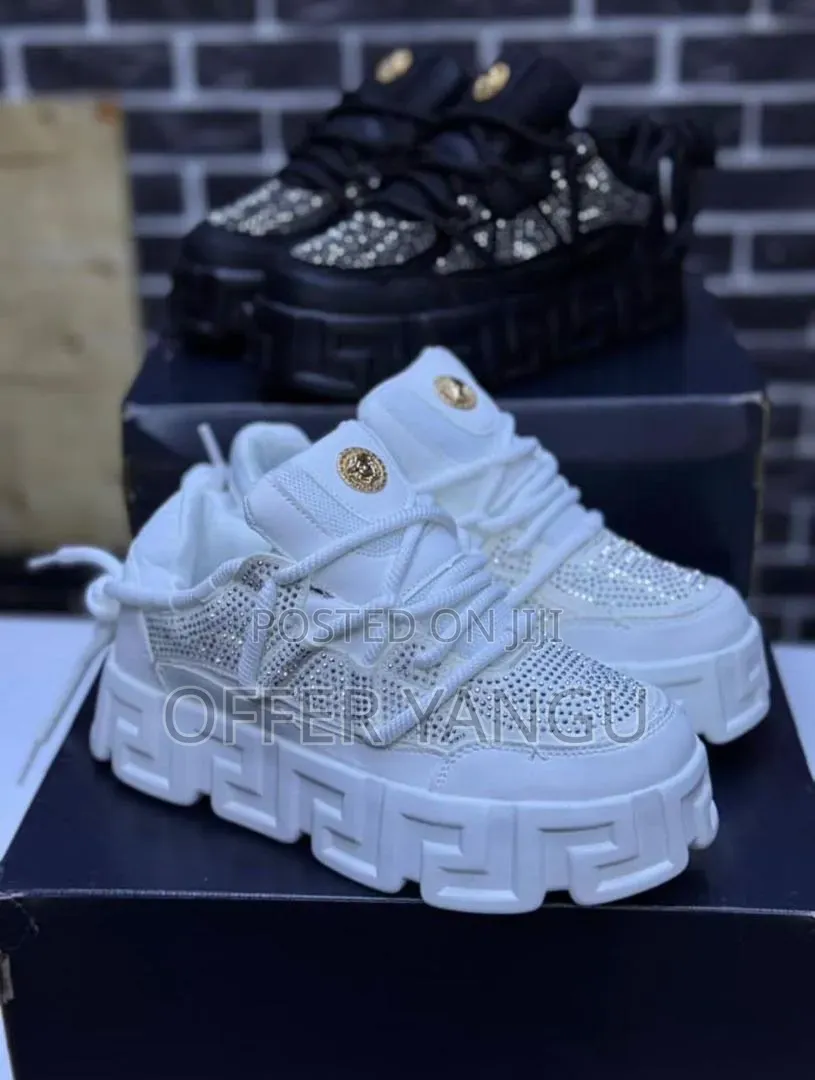 Versace Chainstones Sneakers