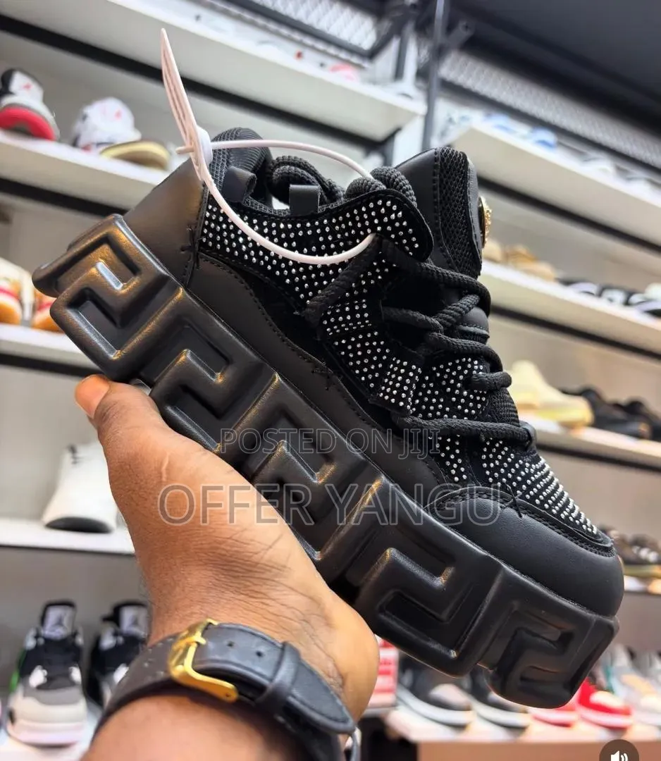 Versace Chainstones Sneakers