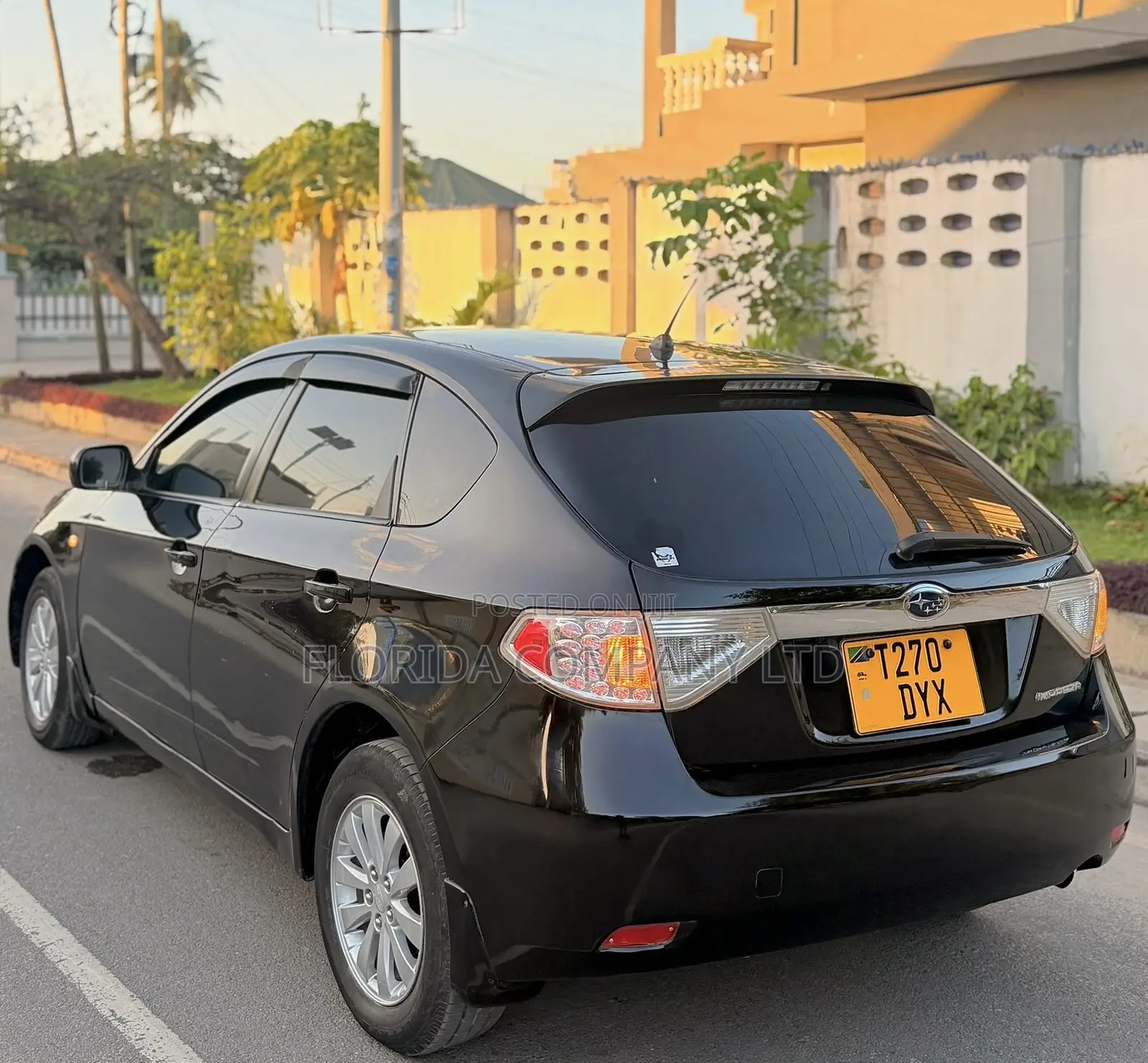 Subaru Impreza 2008 Black