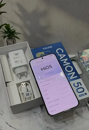 New Tecno Camon 50 Pro 256 GB Black