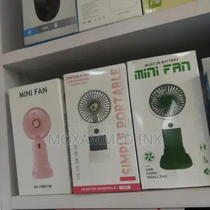 Miniportable Rechargable Fan