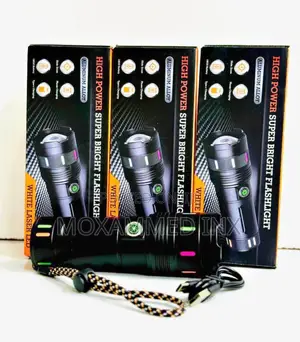 High Power Super Bright Flashlightfeaturing a White Laser Led
