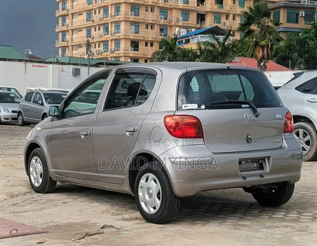 Toyota Vitz 2002 Gray