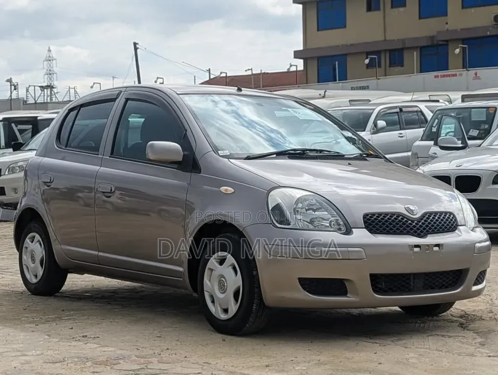 Toyota Vitz 2002 Gray