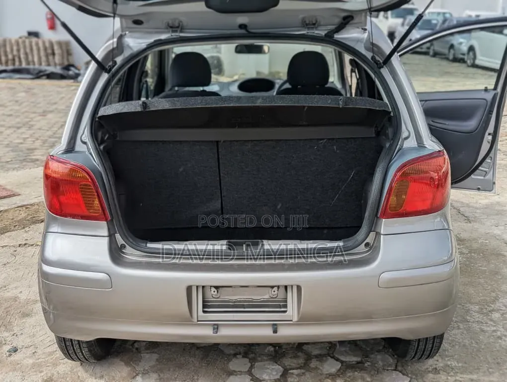 Toyota Vitz 2002 Gray