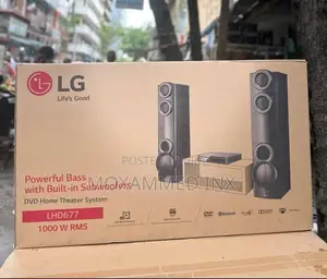 Lg Lhd677 1000w DVD Home Theater Systemwith Built-in Subwoofers