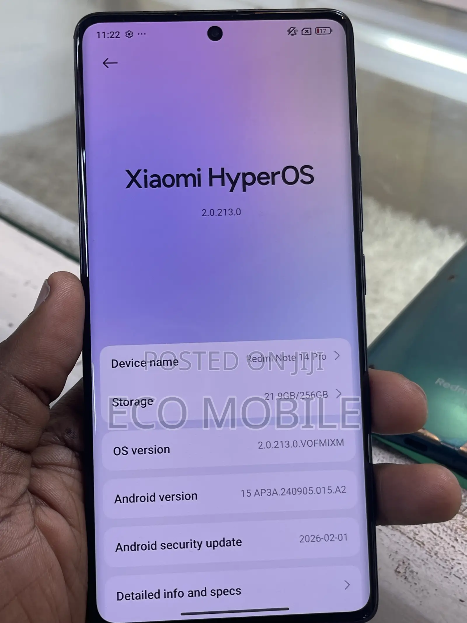 Xiaomi Redmi Note 14 Pro 256 GB Black
