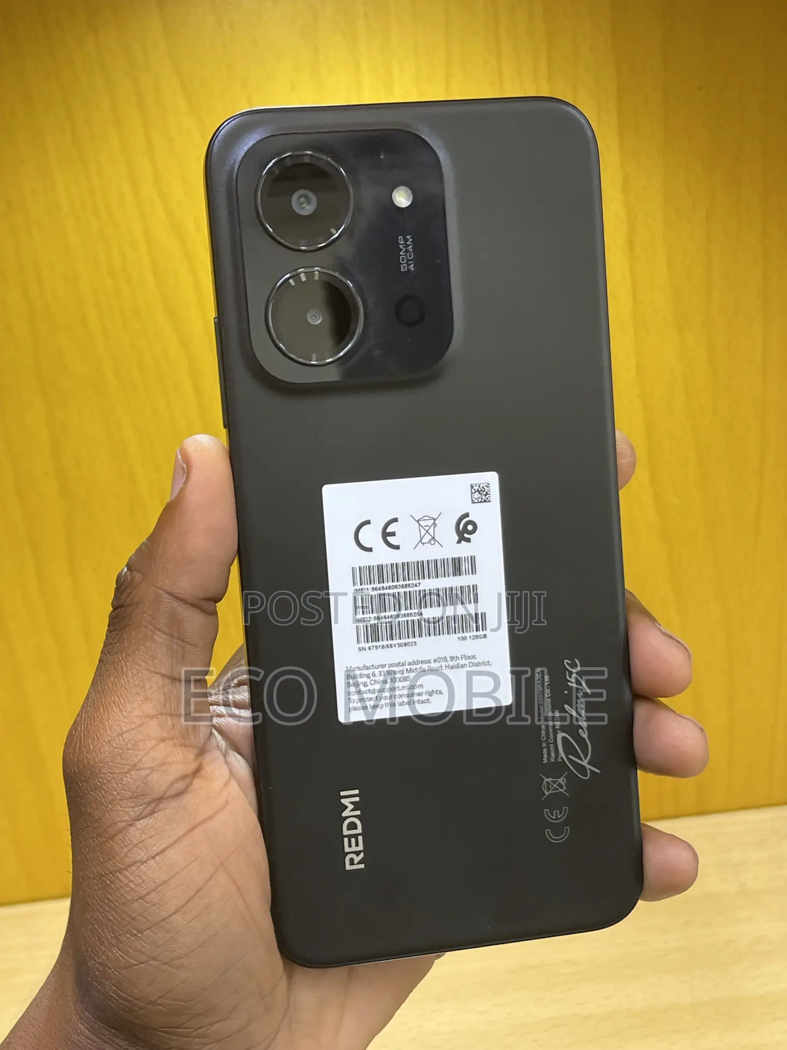 Xiaomi Redmi 15C 4G 128 GB Black
