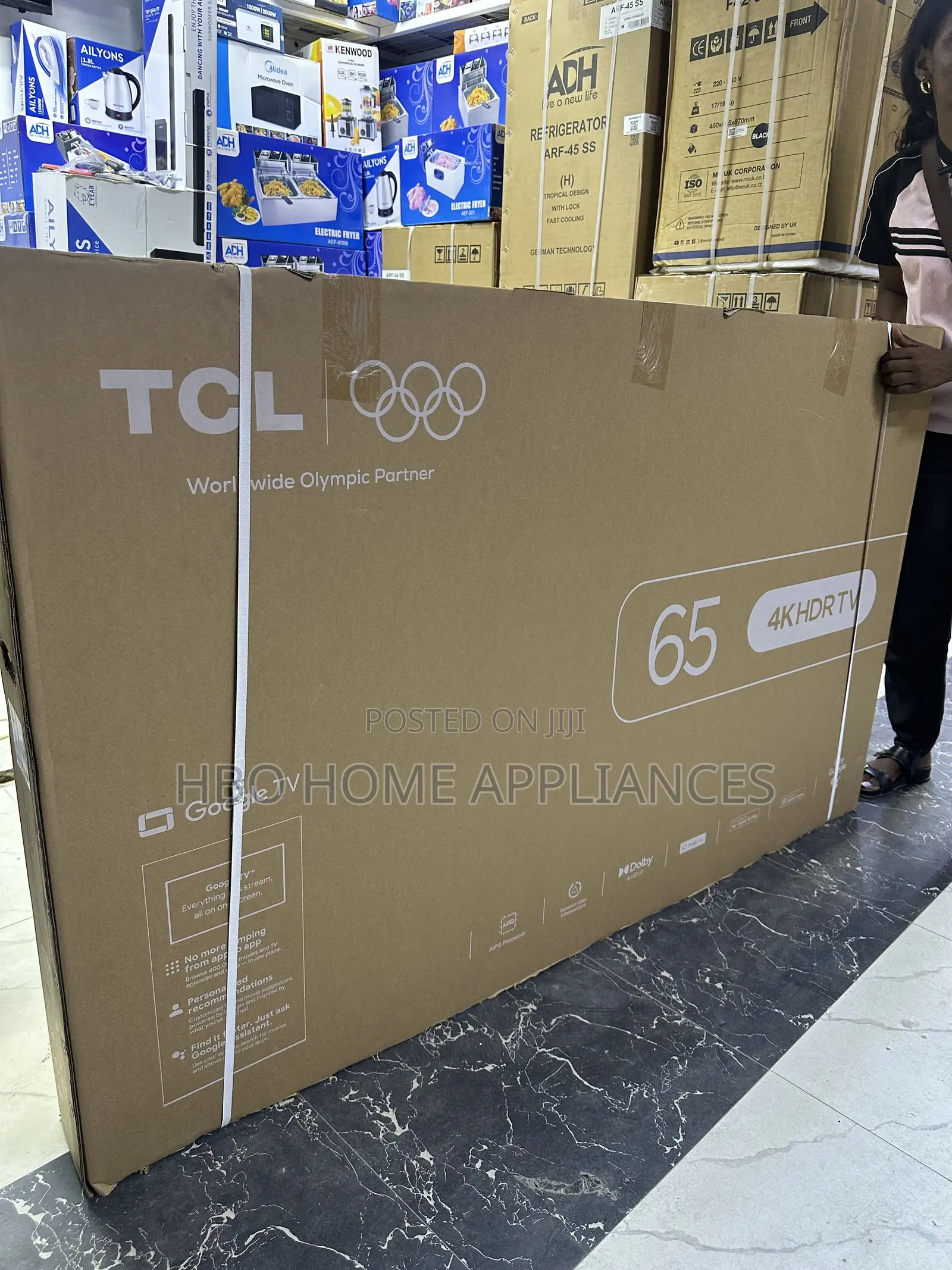TCL Smart Google Tv 65”
