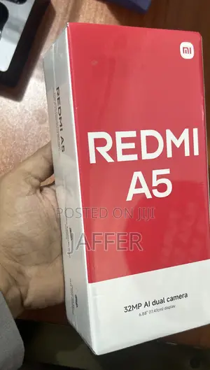 New Xiaomi Redmi A5 4G 64 GB Black