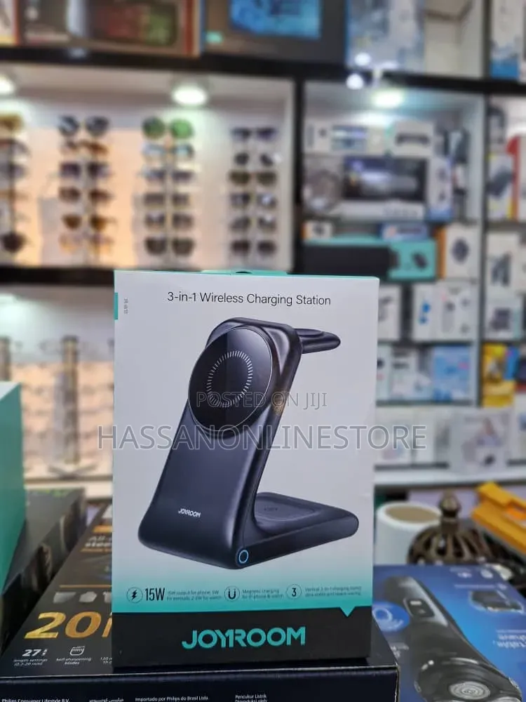Joyroom Jr-W15 3-in-1 Wireless Charging Station