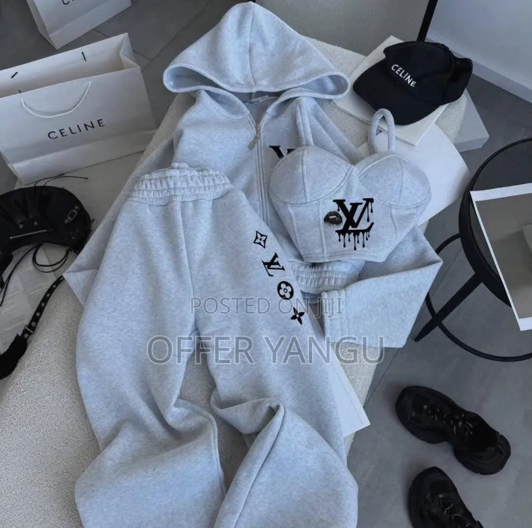 3-piece Monogram Tracksuit Lounge Set