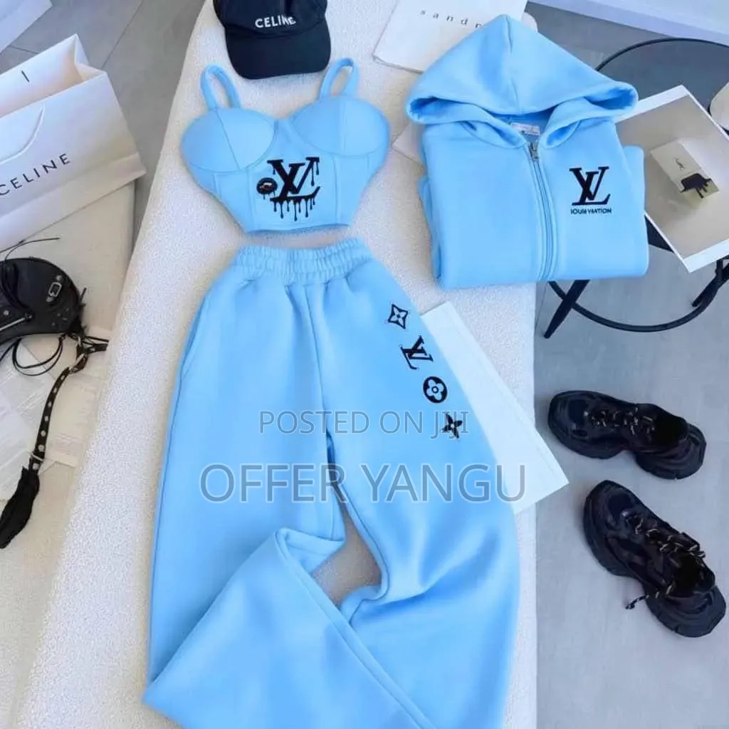 3-piece Monogram Tracksuit Lounge Set